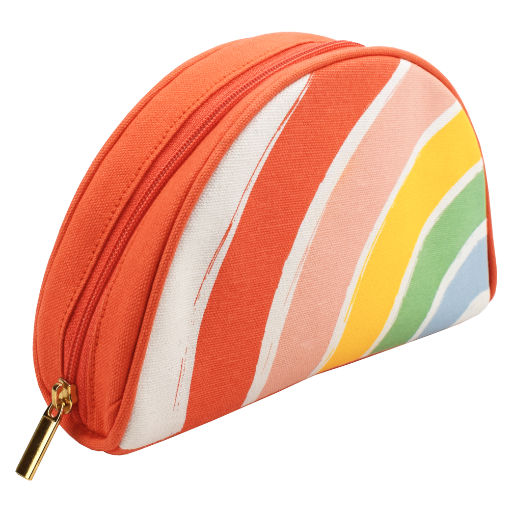 Rainbow Half Moon Pouch